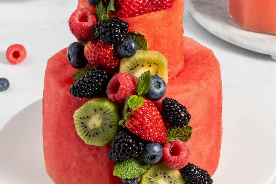 Watermelon Fruit Cake