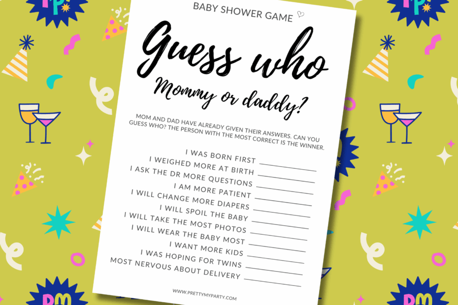 10 Free Printable Baby Shower Games You Can Print And Play