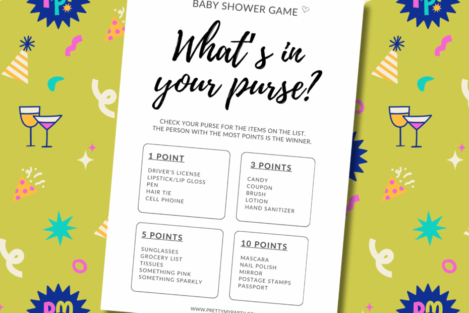 10 Free Printable Baby Shower Games You Can Print And Play Pretty My Party