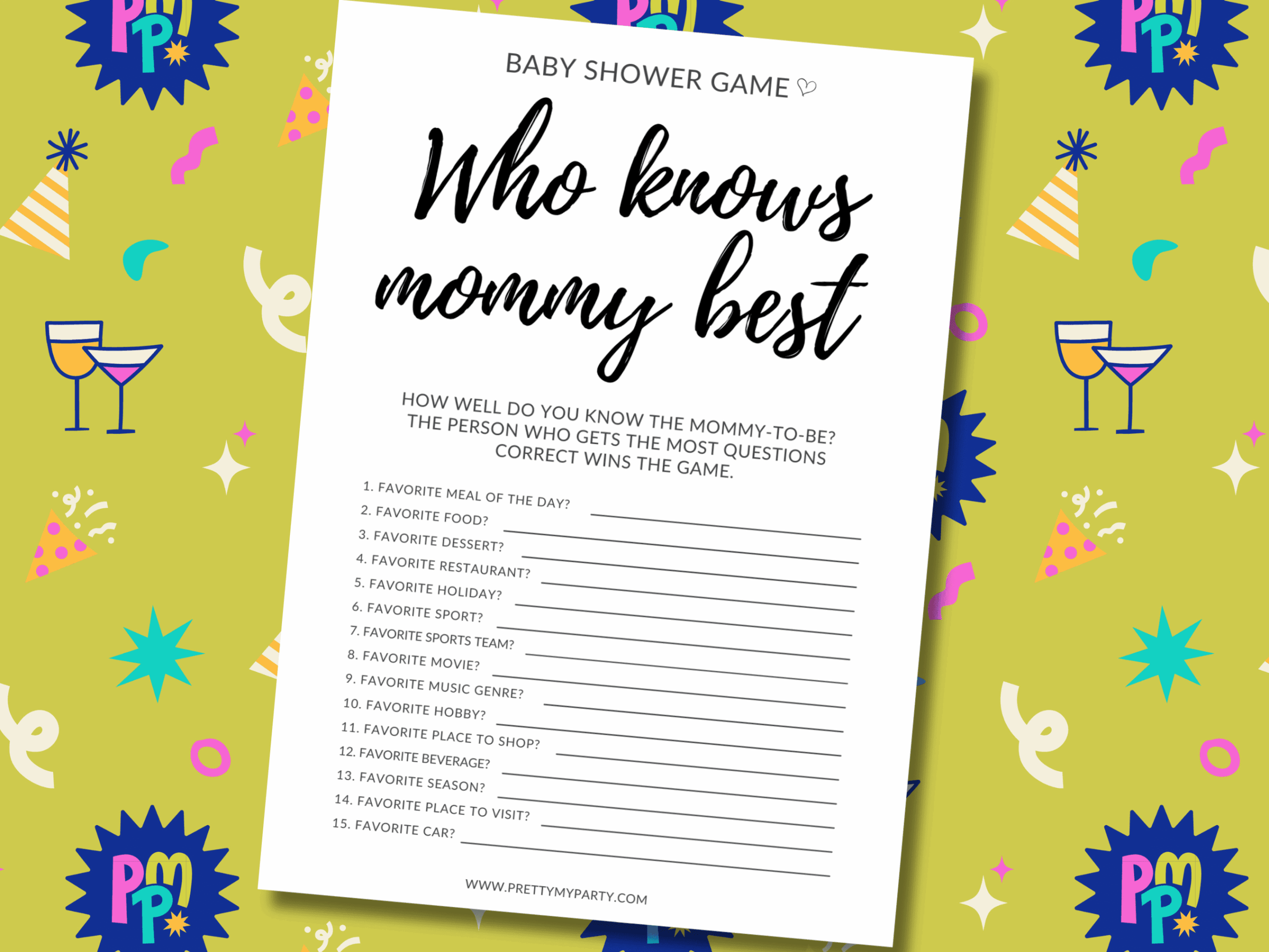 free printable baby shower games don& 39