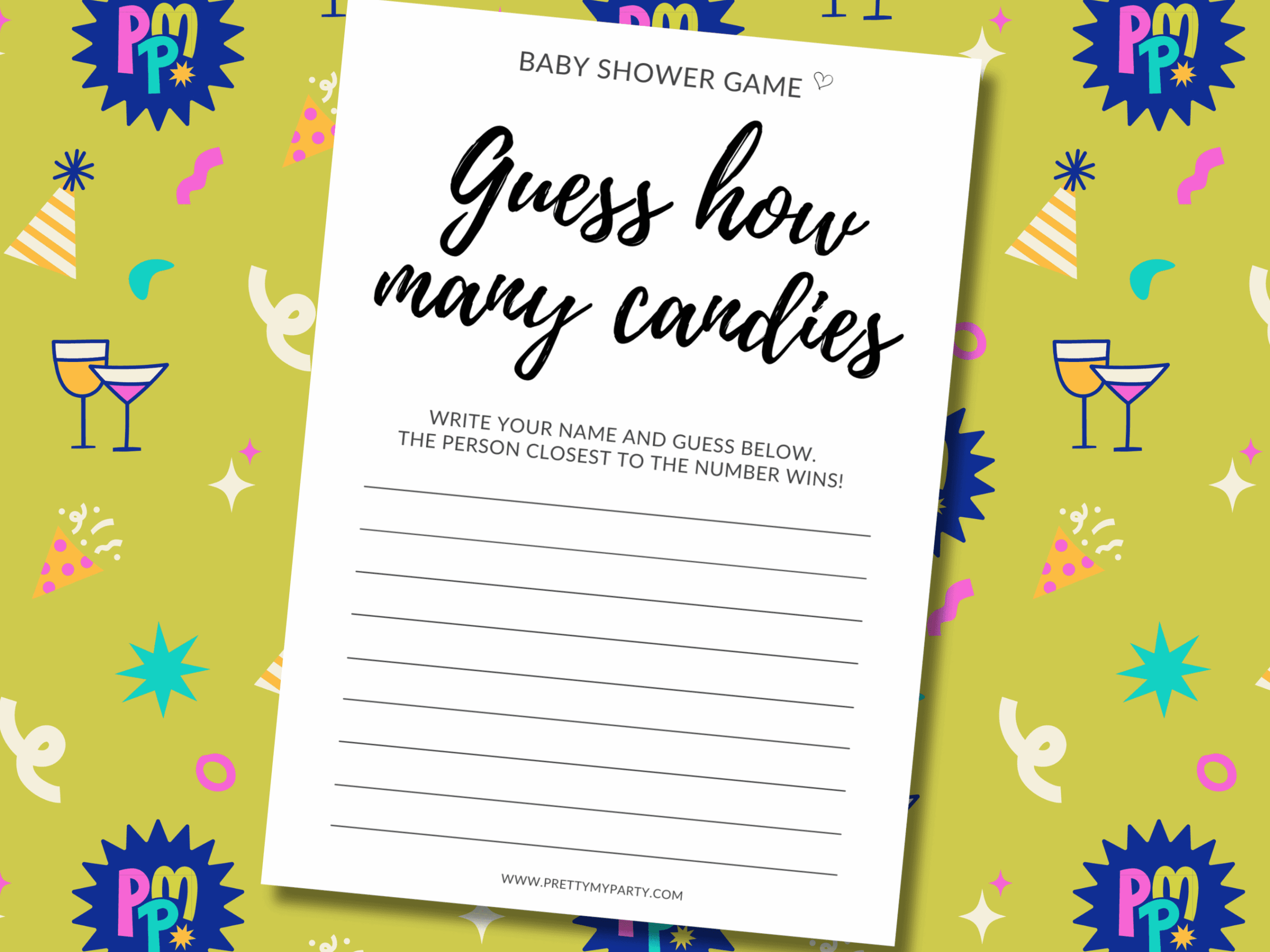 10 Free Printable Baby Shower Games You Can Print And Play Pretty My Party