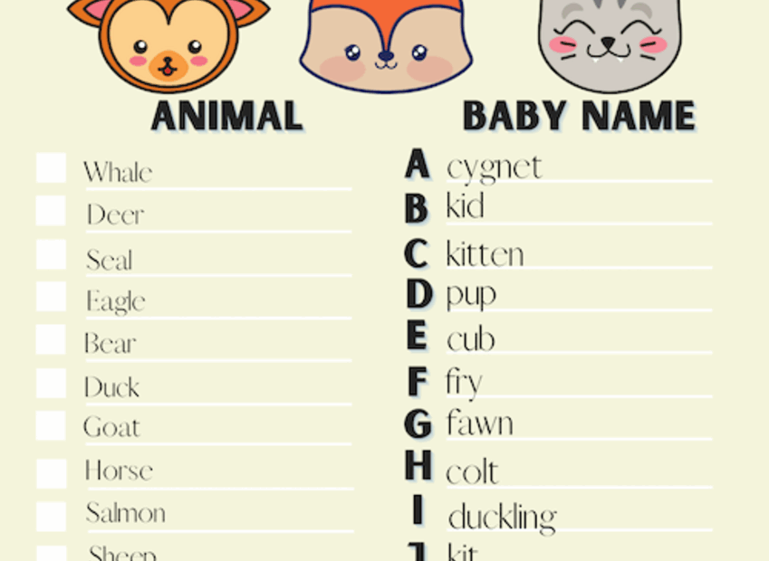 15 Printable Baby Shower Games Free Printable Baby Shower Games Parade