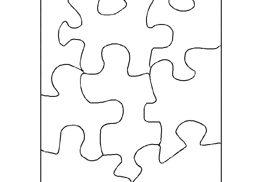 19 Printable Puzzle Piece Templates TemplateLab