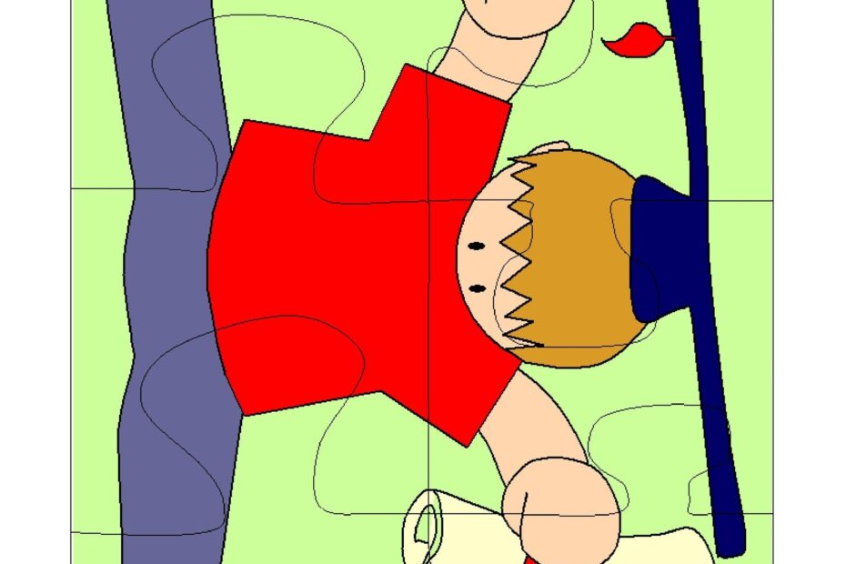 19 Printable Puzzle Piece Templates TemplateLab