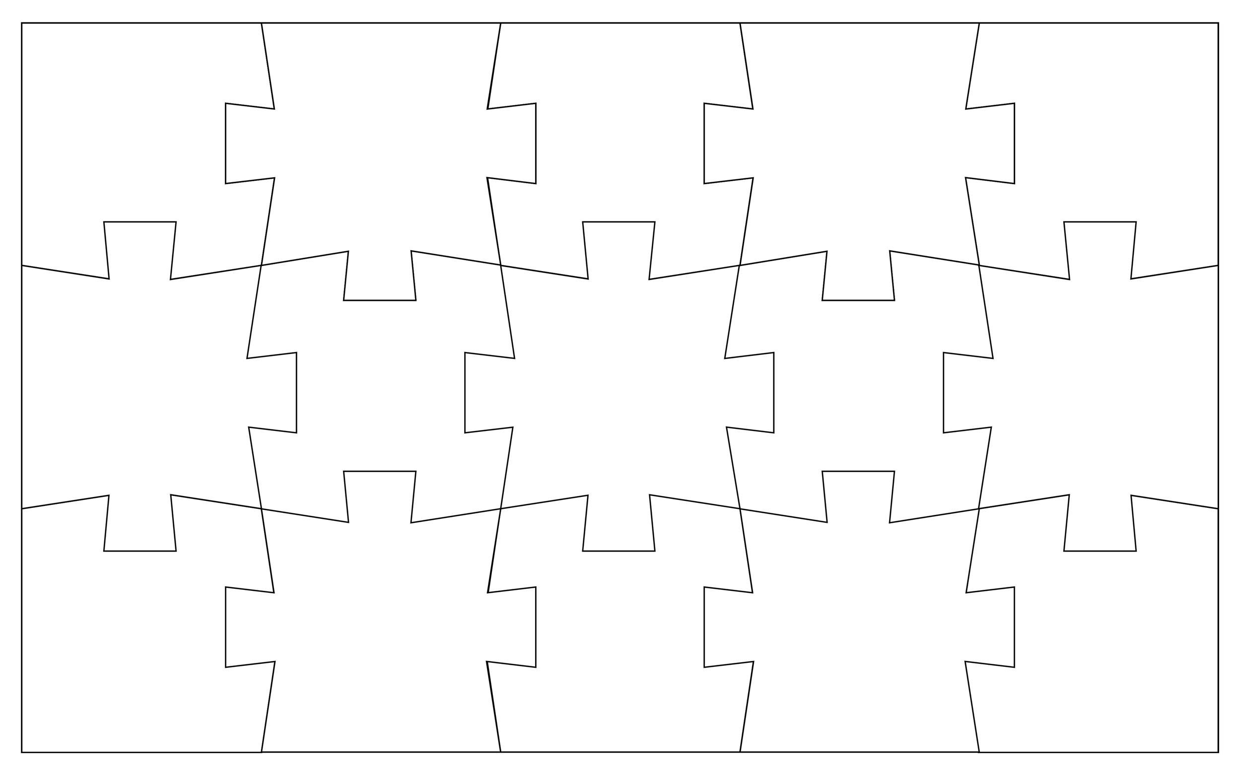 blank puzzle pieces template free