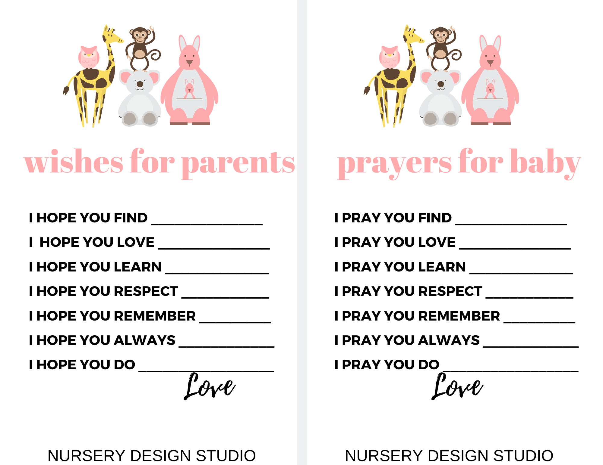 free printable baby shower games 2020