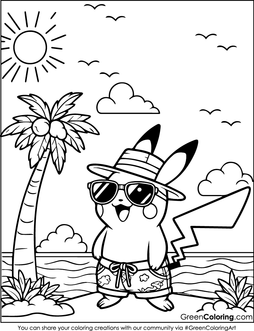 free pokemon game printable coloring pages