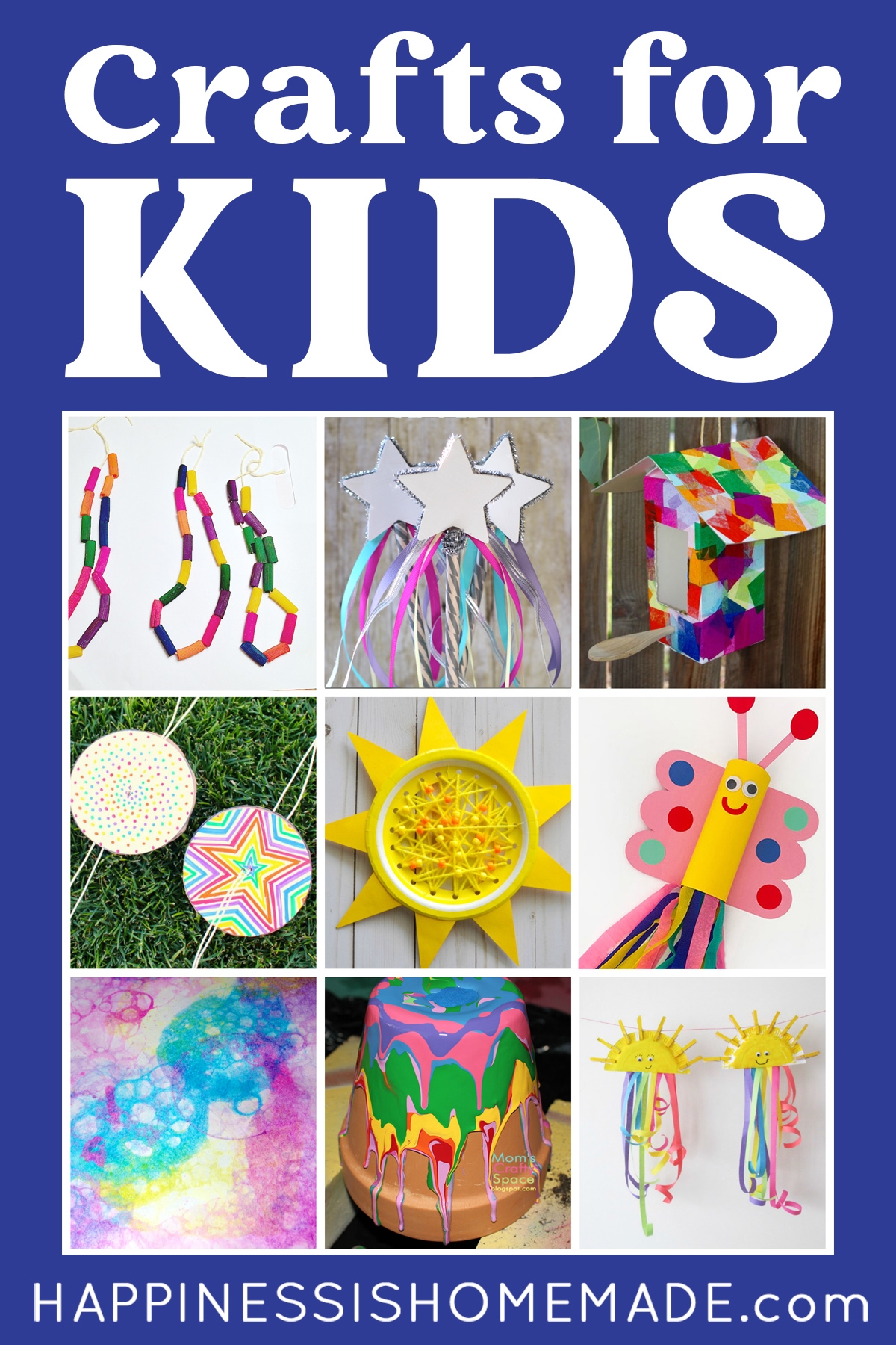 50 Quick U0026 Easy Kids Crafts Happiness Is Homemade