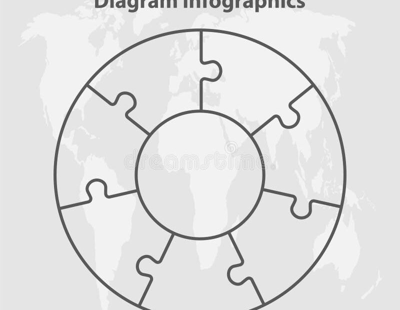7 Piece Diagram Stock Illustrations 190 7 Piece Diagram Stock