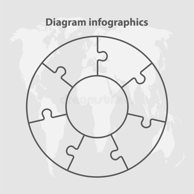 7 Piece Diagram Stock Illustrations 190 7 Piece Diagram Stock 