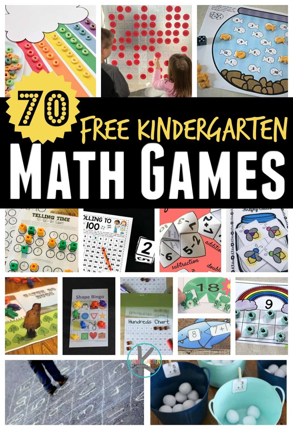 free math game printables