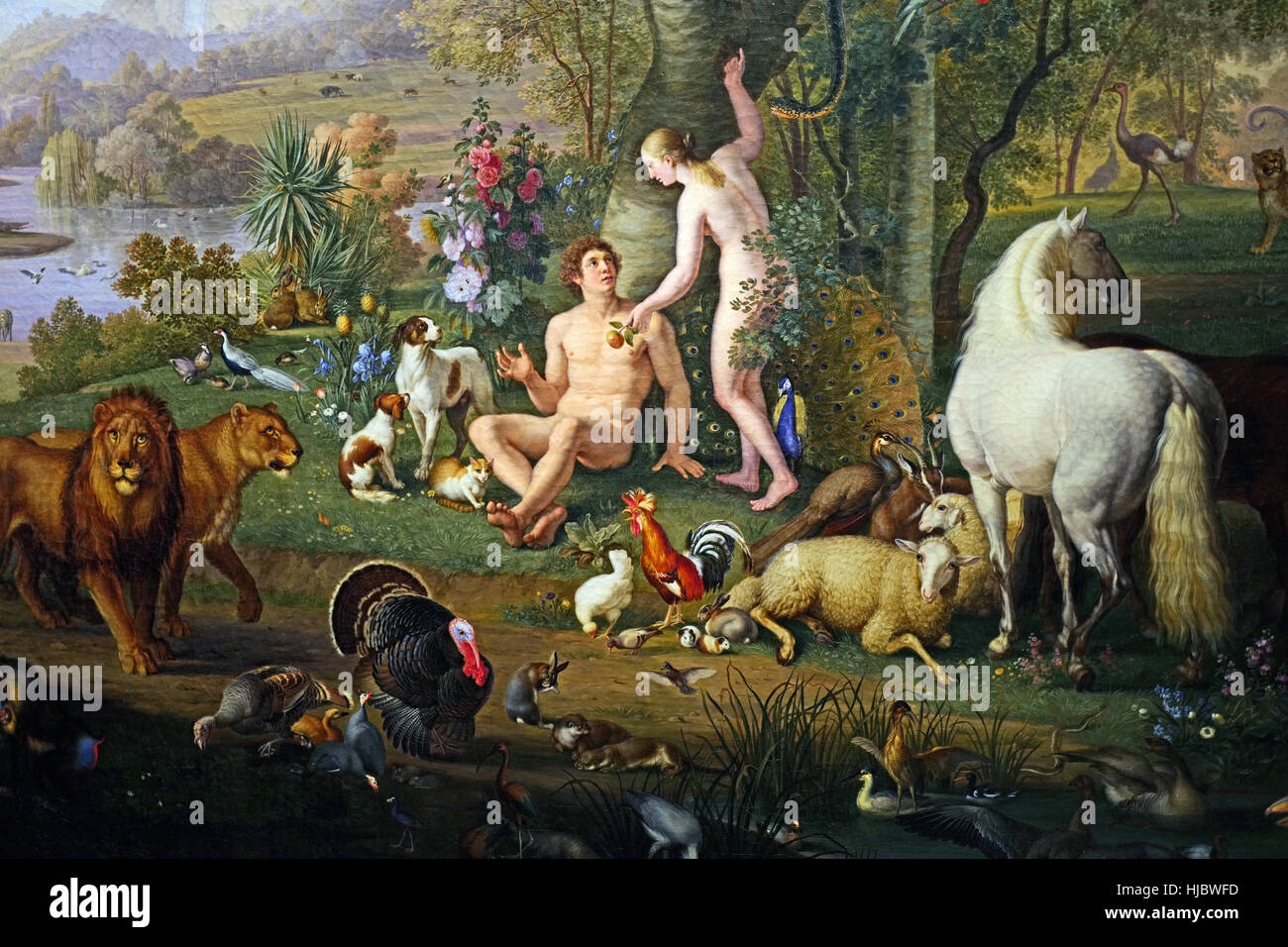 Adam And Eve The Forbidden Fruit In The Vatican Museum Rome 