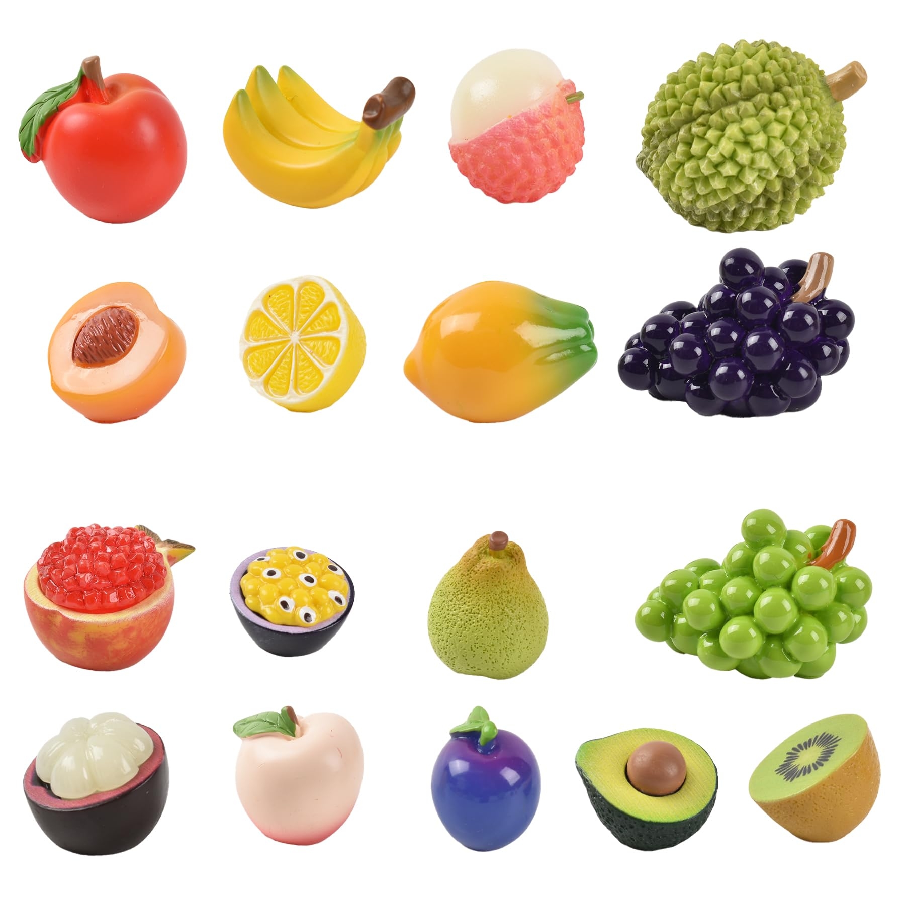 Amazon Redvigh Mini Mixed Fruits 17Pcs Artificial Fruit 