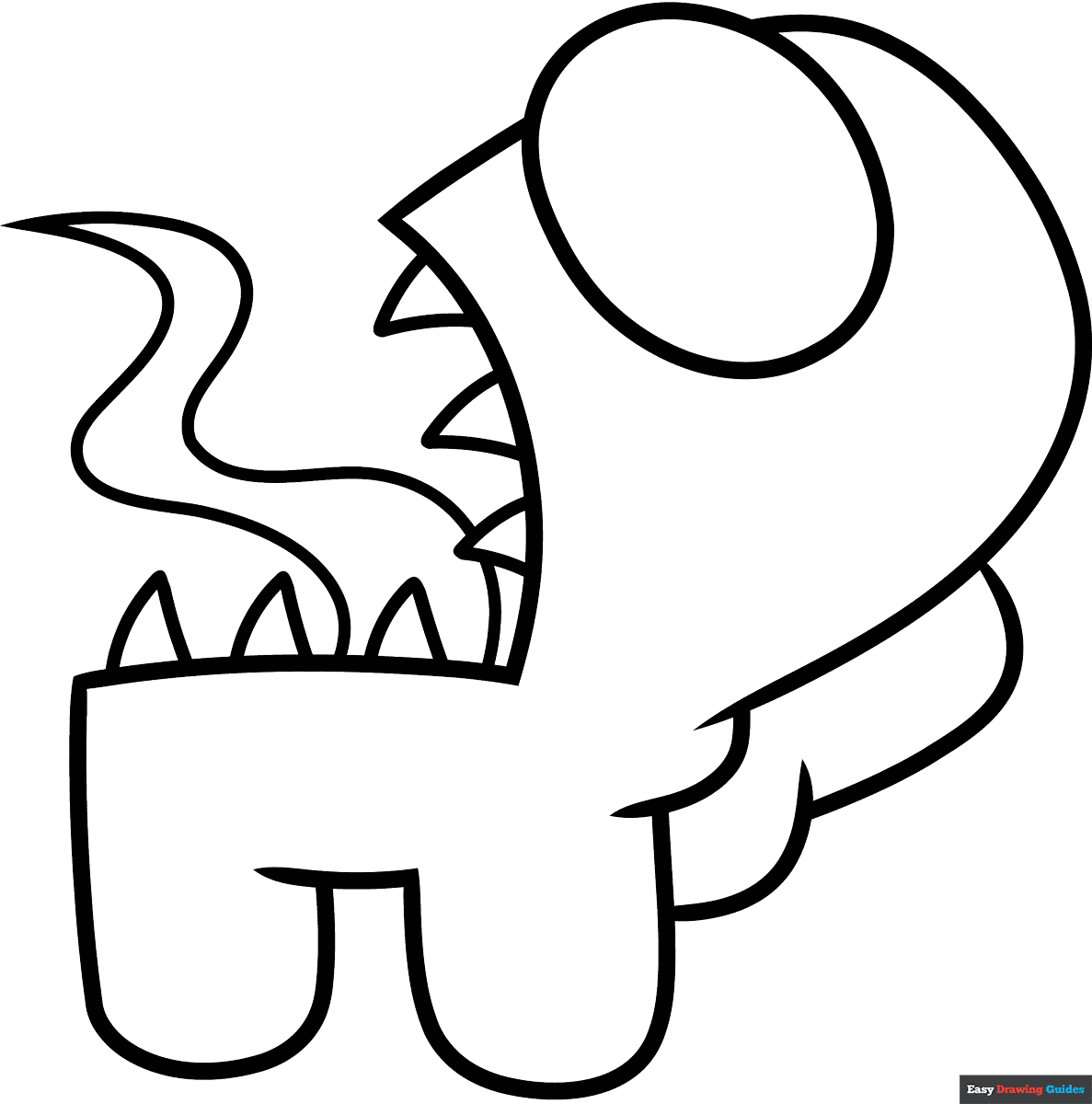free printable among us game coloring pages