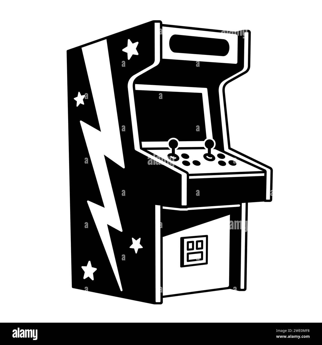 Arcade Machine Design Stock Vector Image U0026 Art Alamy