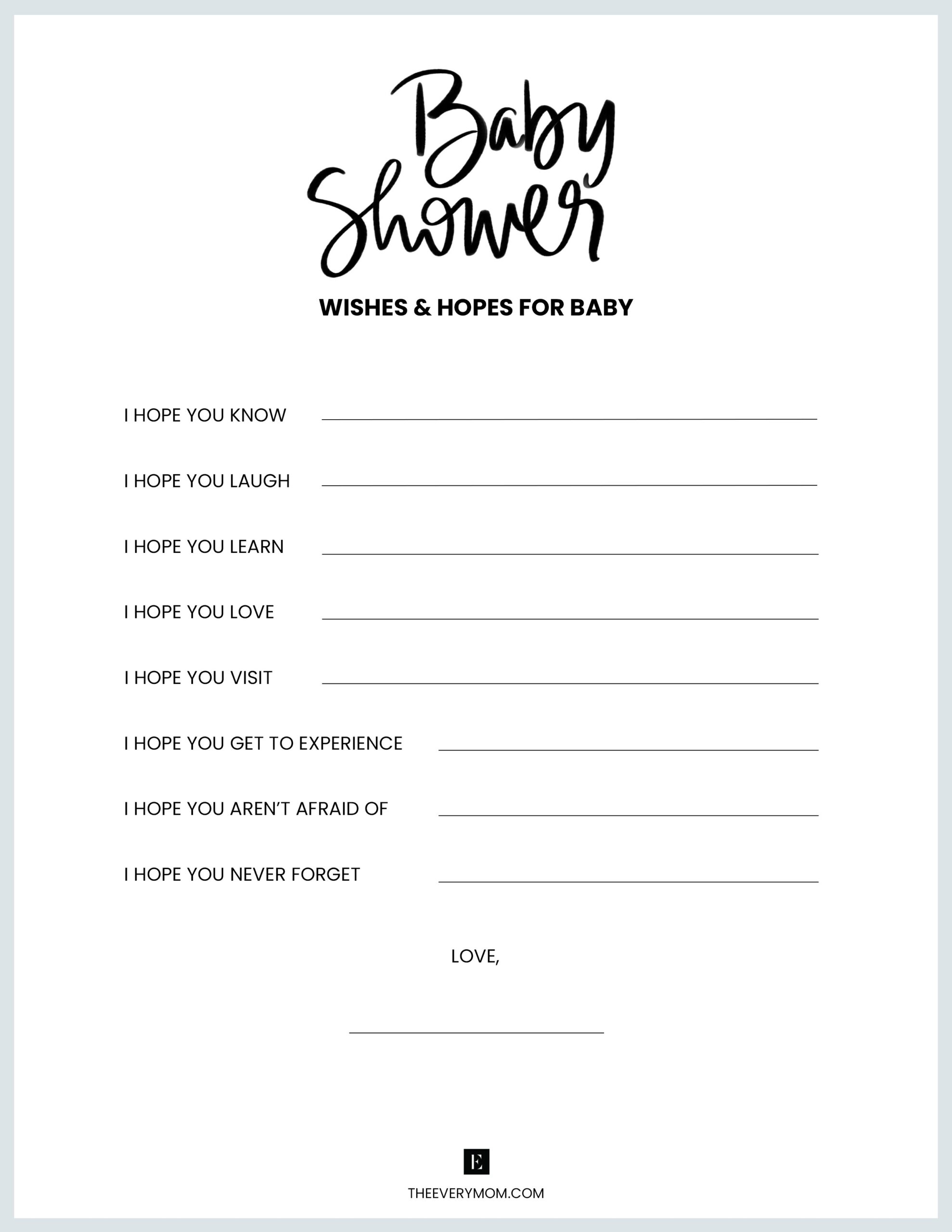 free printable baby alphabet game