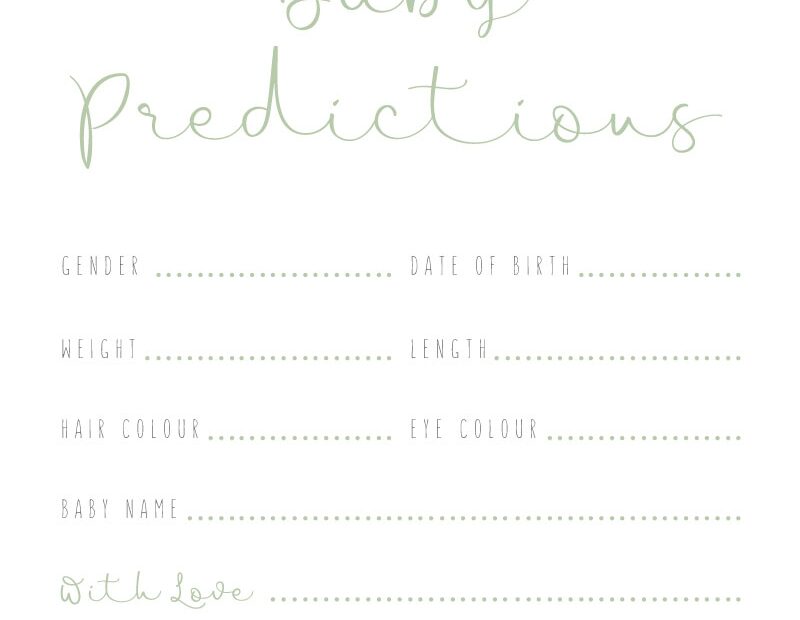 Baby Shower Games All Stationery Paperlust