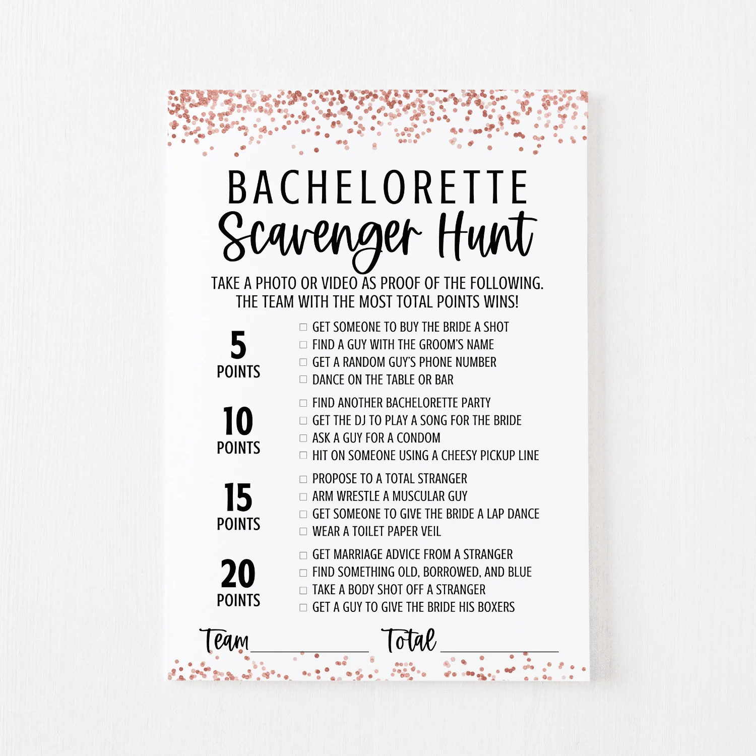 free printable bachelorette party scavenger hunt games
