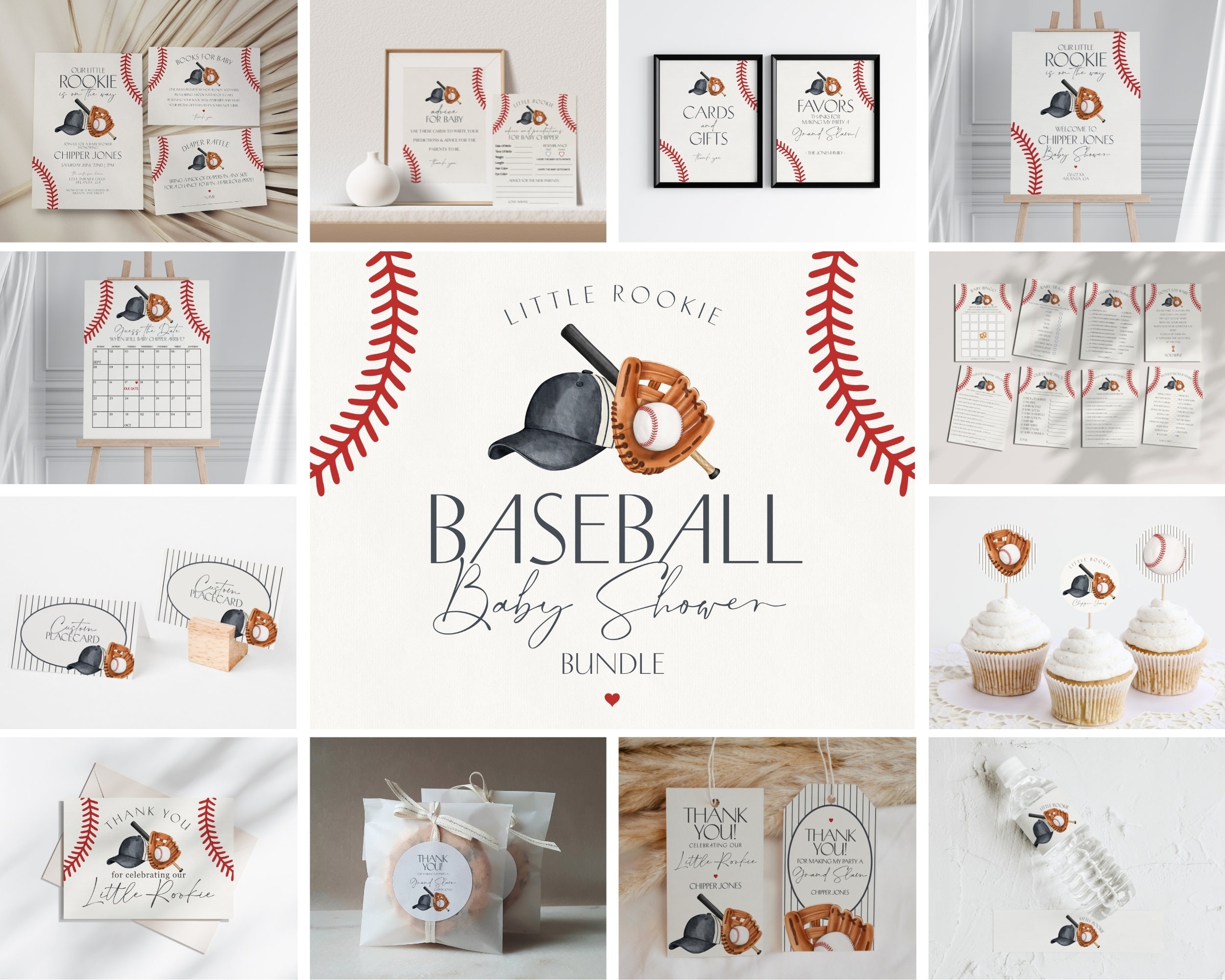 free printable baby shower baseball themed games