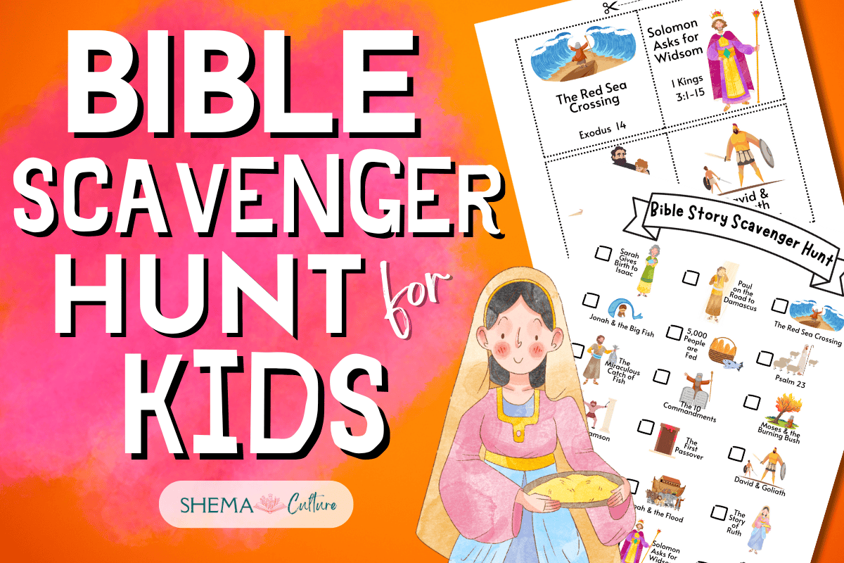 Bible Scavenger Hunt For Kids FREE Printable Scripture Game