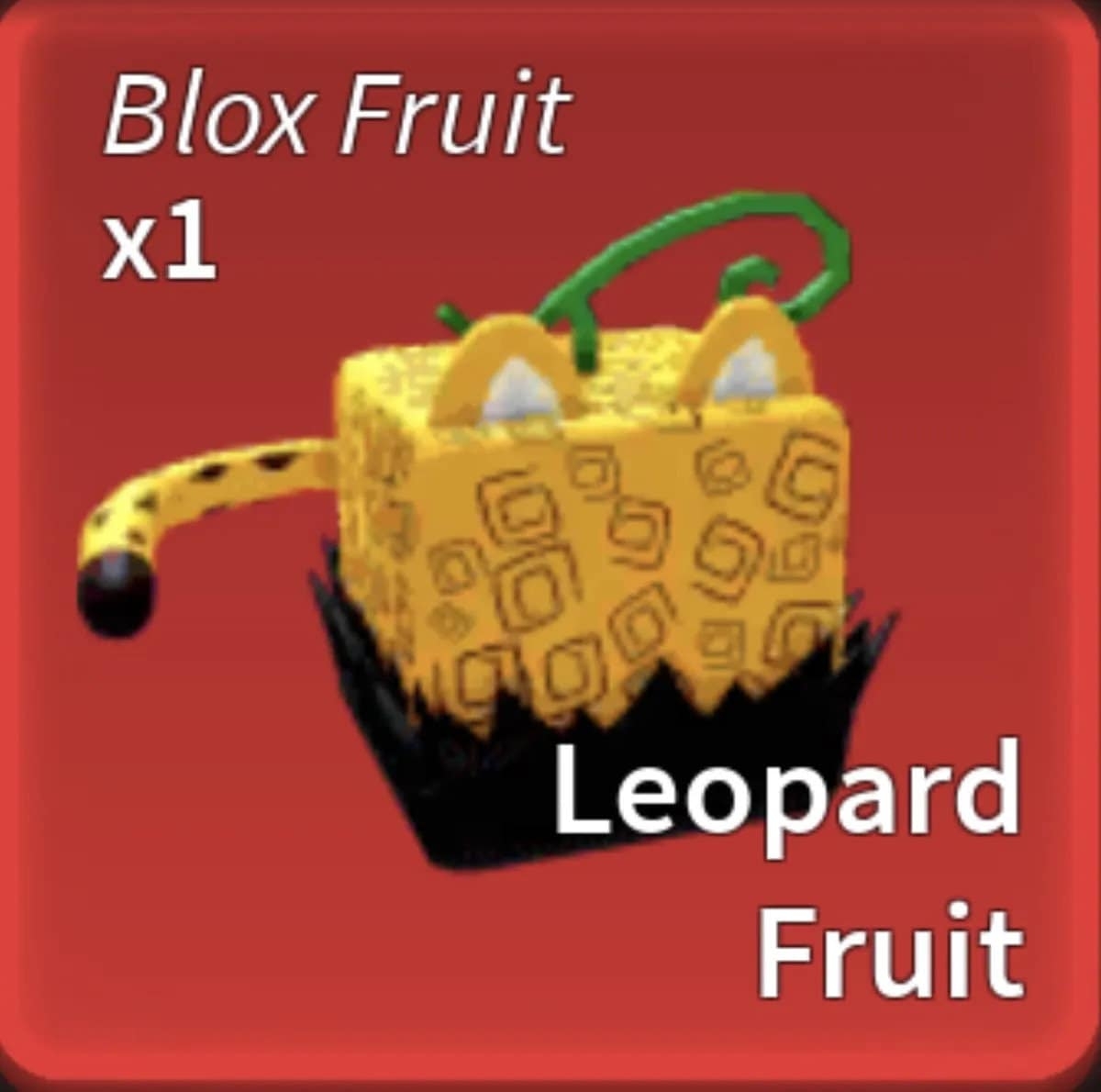 Blox Fruits Leopard Fruit Etsy Australia