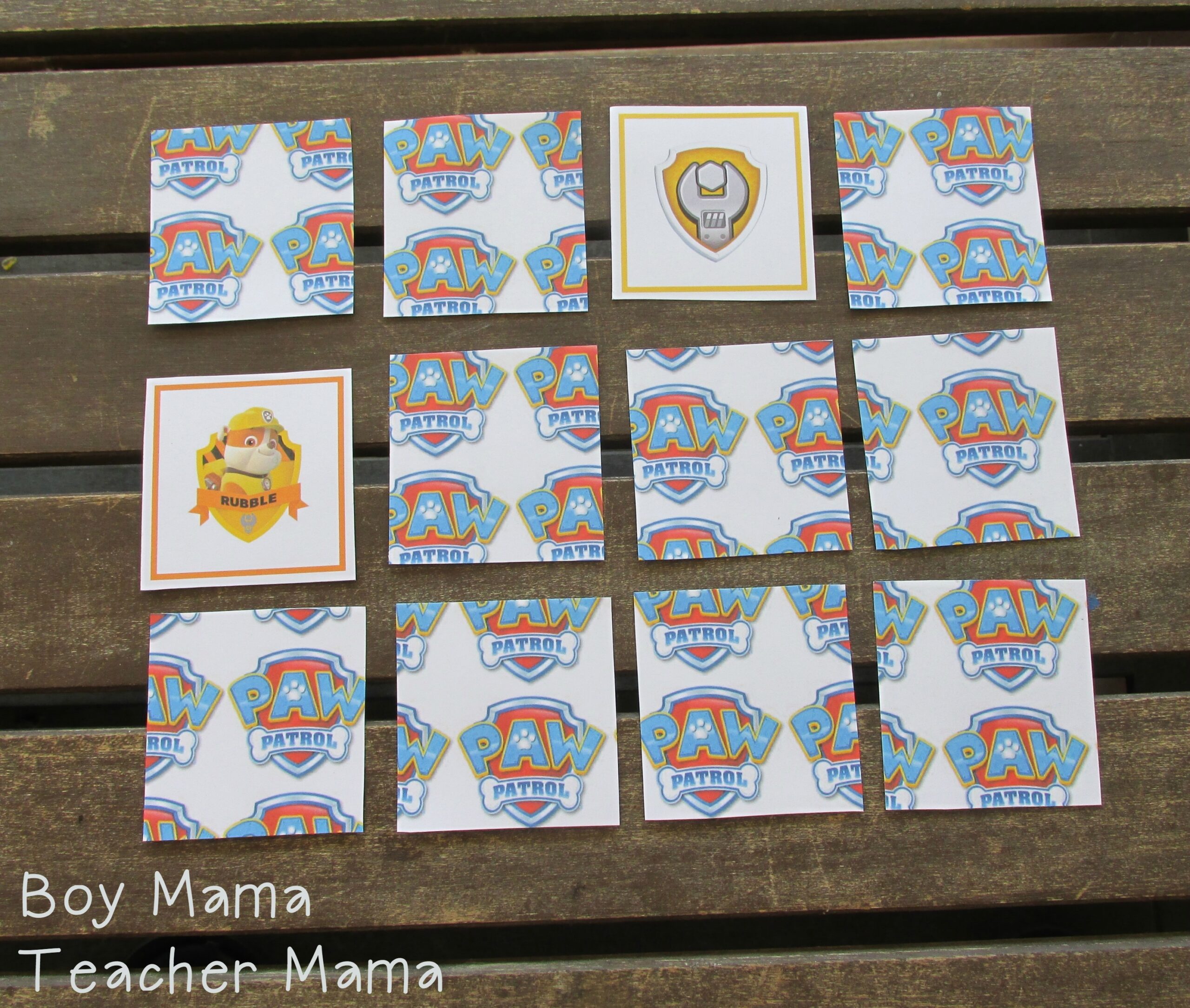 Boy Mama FREE Paw Patrol Printable Cards Boy Mama Teacher Mama