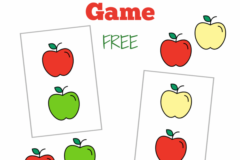 Collect The Apples Game The Activity Mom