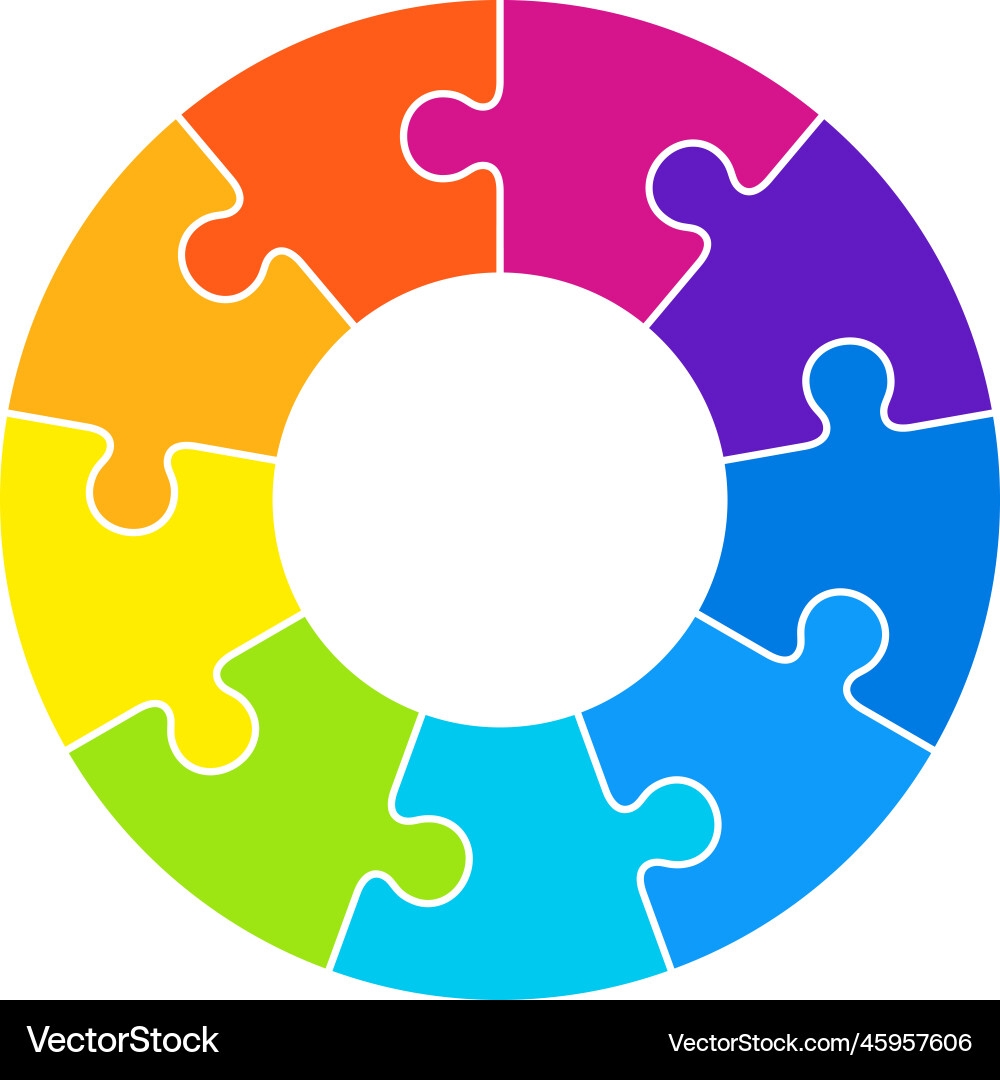 circle puzzle piece template