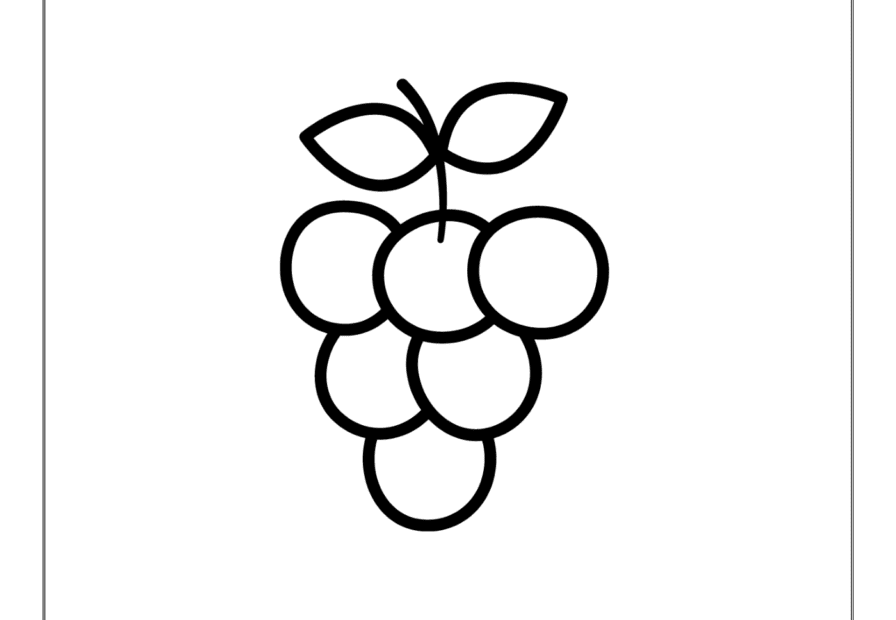 Coloring Fruits Worksheets Pdf For Kindergarten Planetspin in