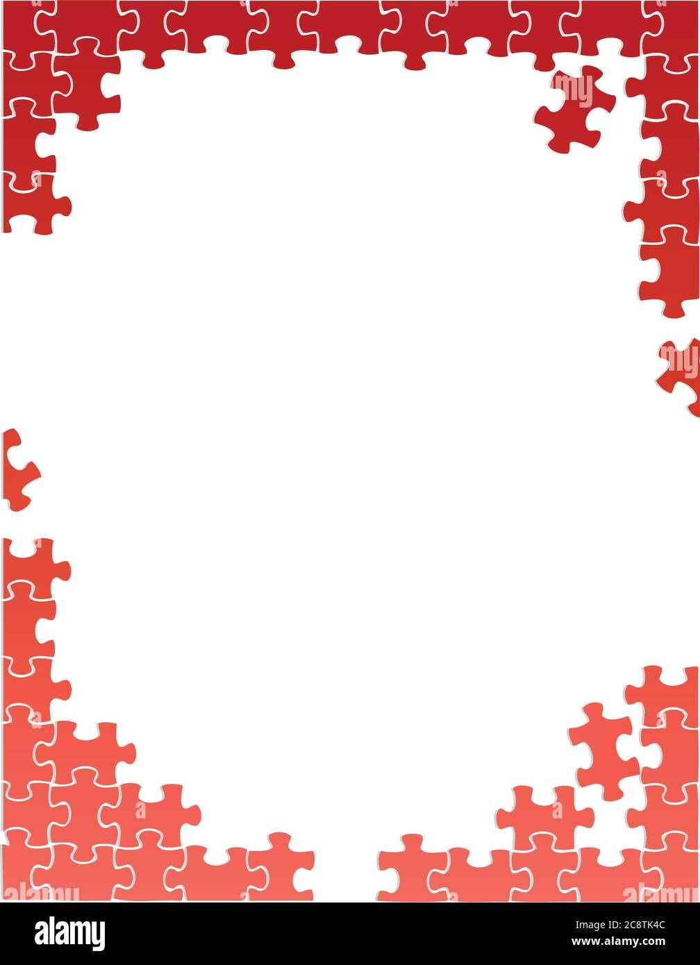corner puzzle piece template