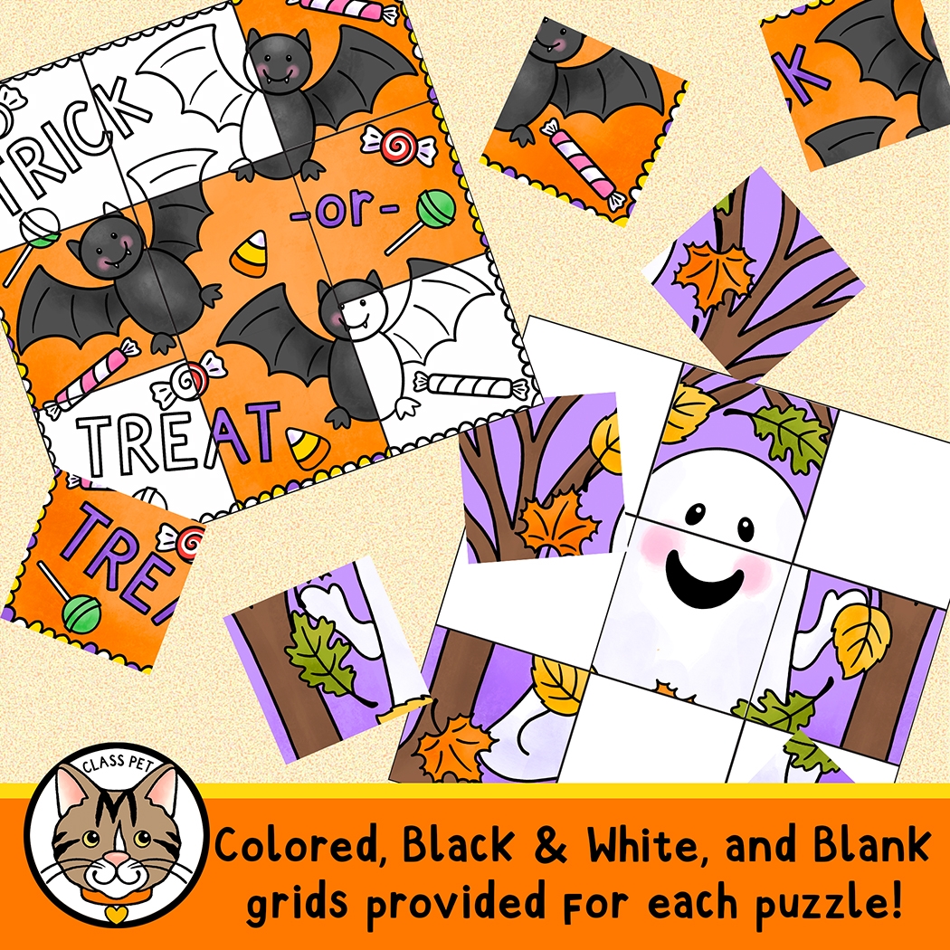 class puzzle template
