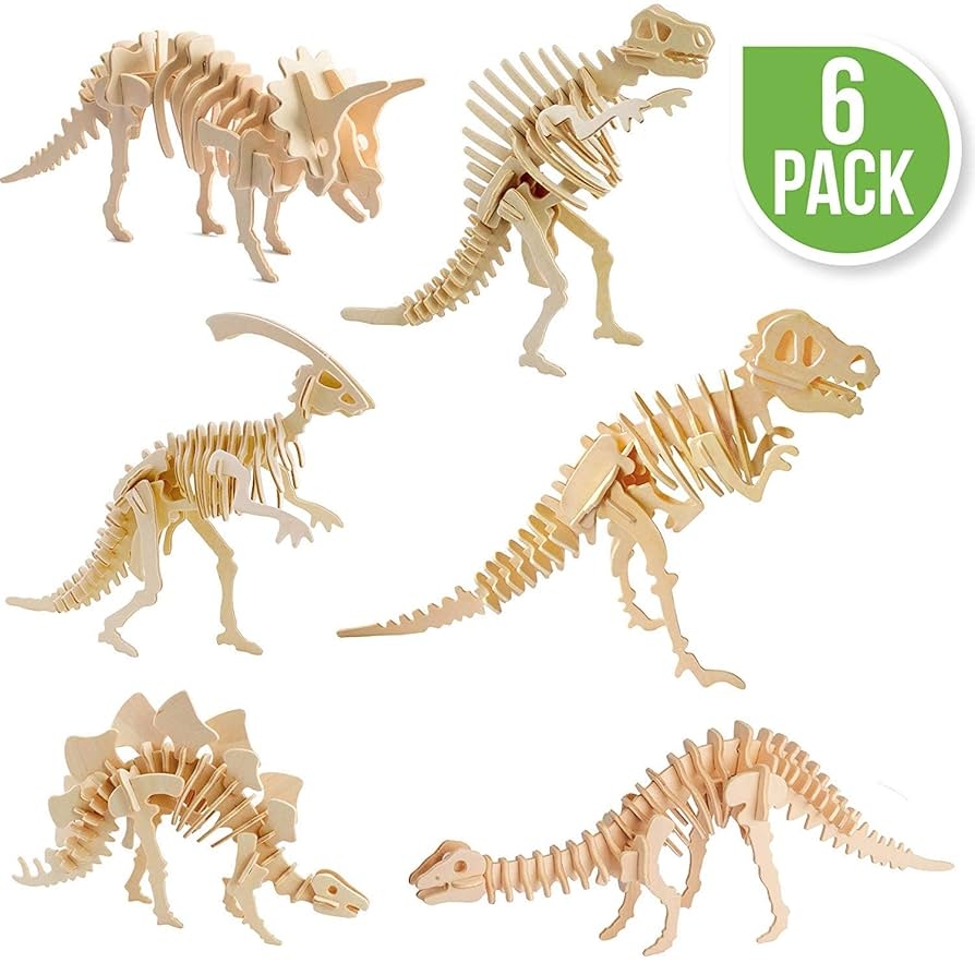 dinosaur 3d puzzle template