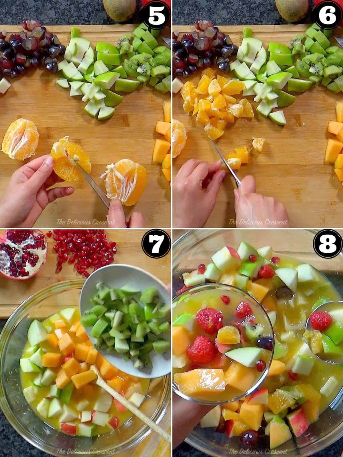 Easy Fruit Salad With Orange Juice The Delicious Crescent
