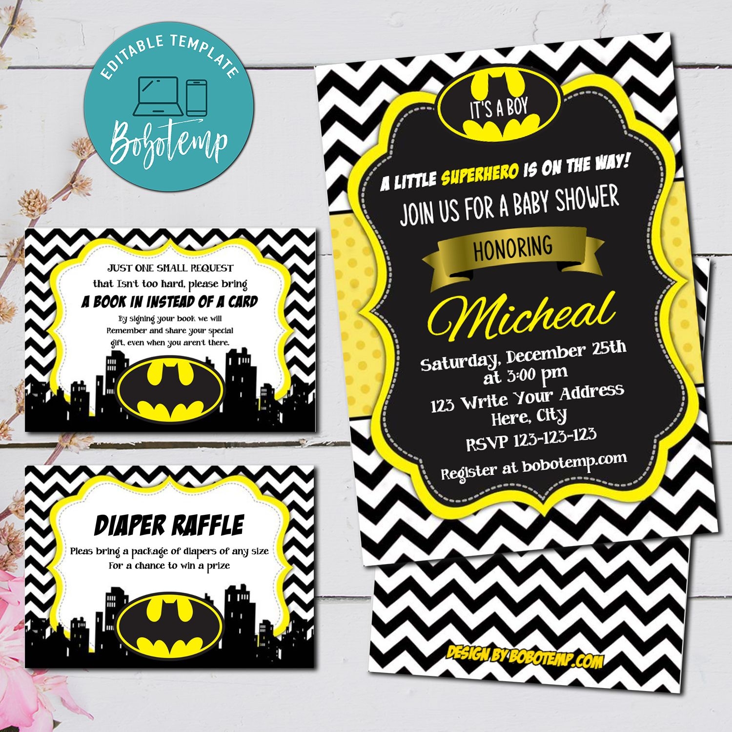 free printable batman baby shower games