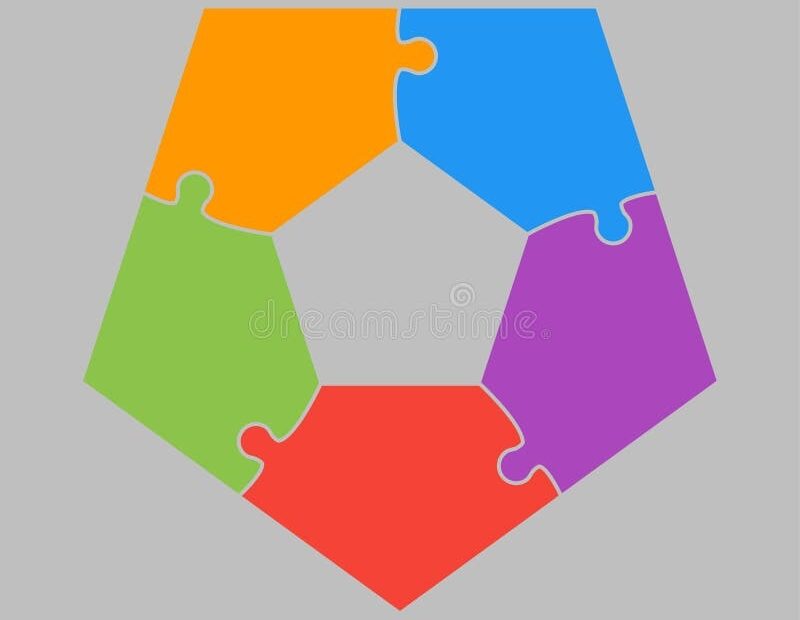 Five Piece Jigsaw Puzzle Stock Illustrations 502 Five Piece Jigsaw Puzzle Stock Illustrations Vectors U0026 Clipart Dreamstime