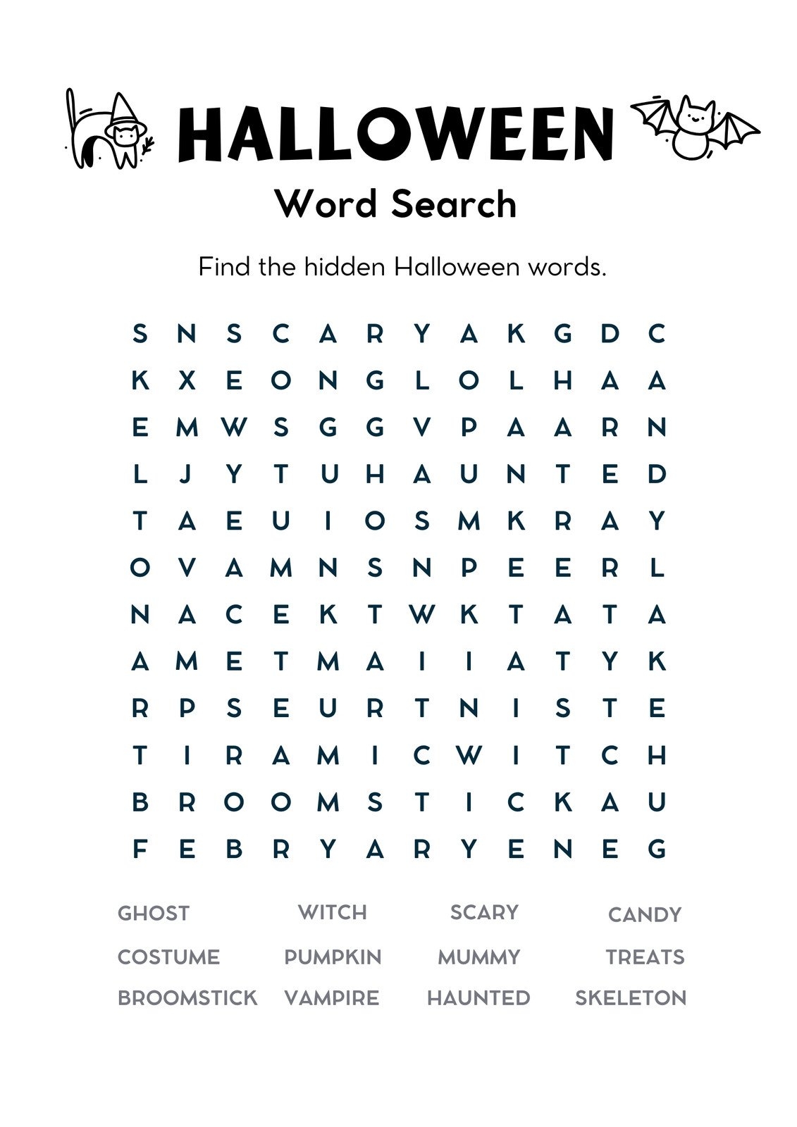 crossword puzzle template word