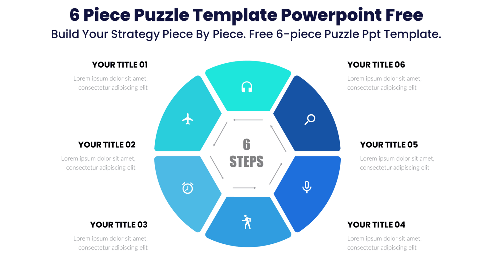 animated jigsaw puzzle powerpoint template free