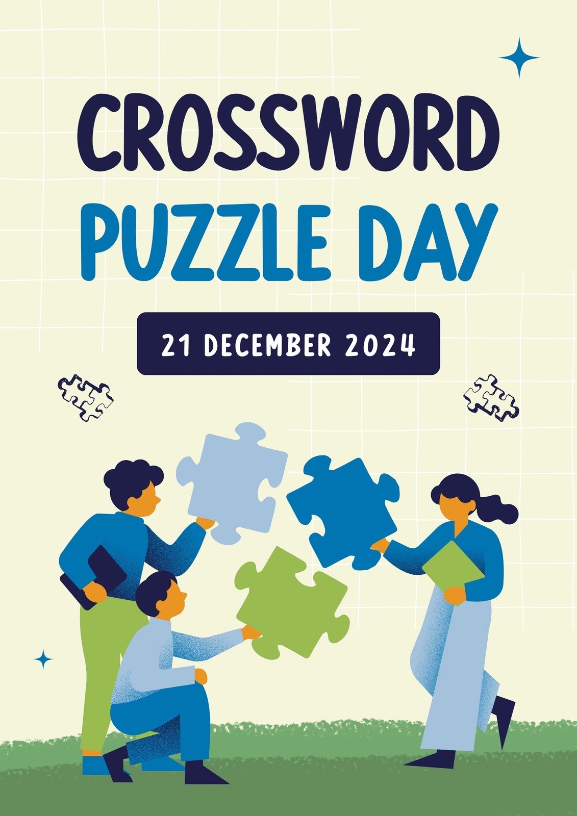 Free Editable Puzzle Templates Canva
