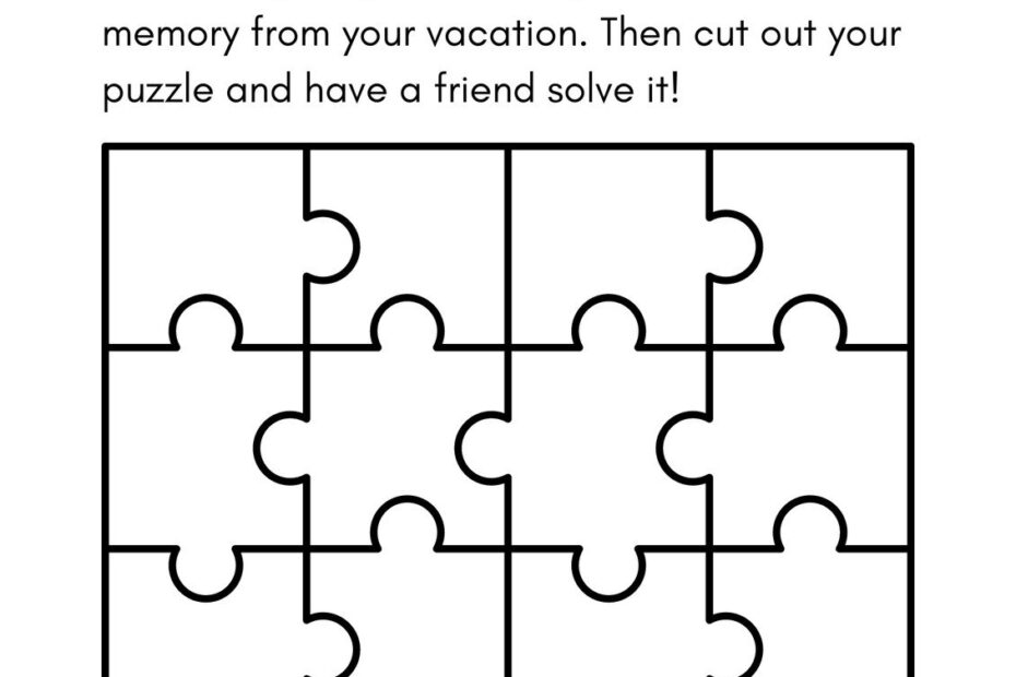 Free Editable Puzzle Templates Canva