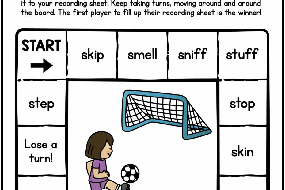 Free Phonics Activities Printables