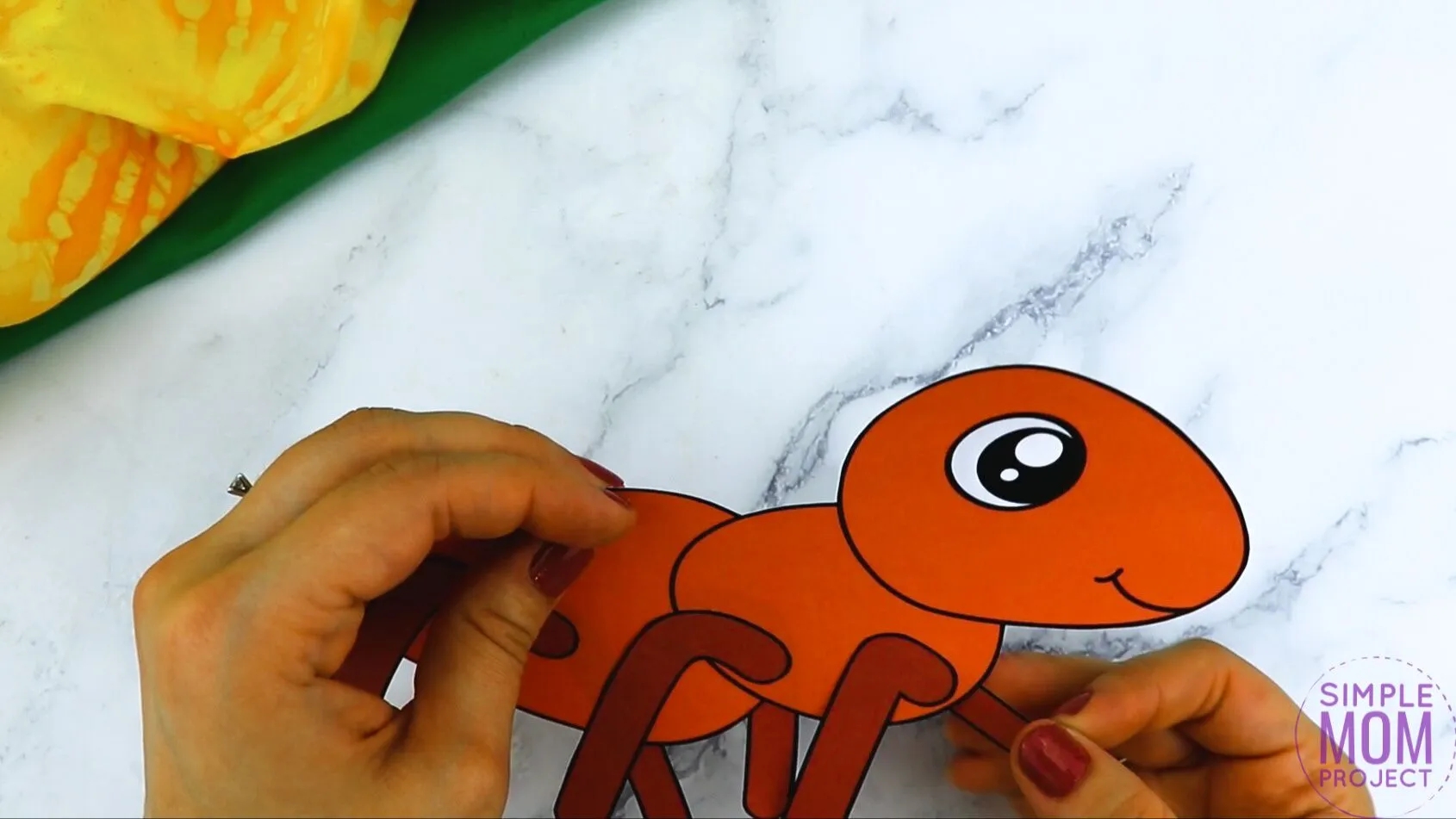 printable ant craft template