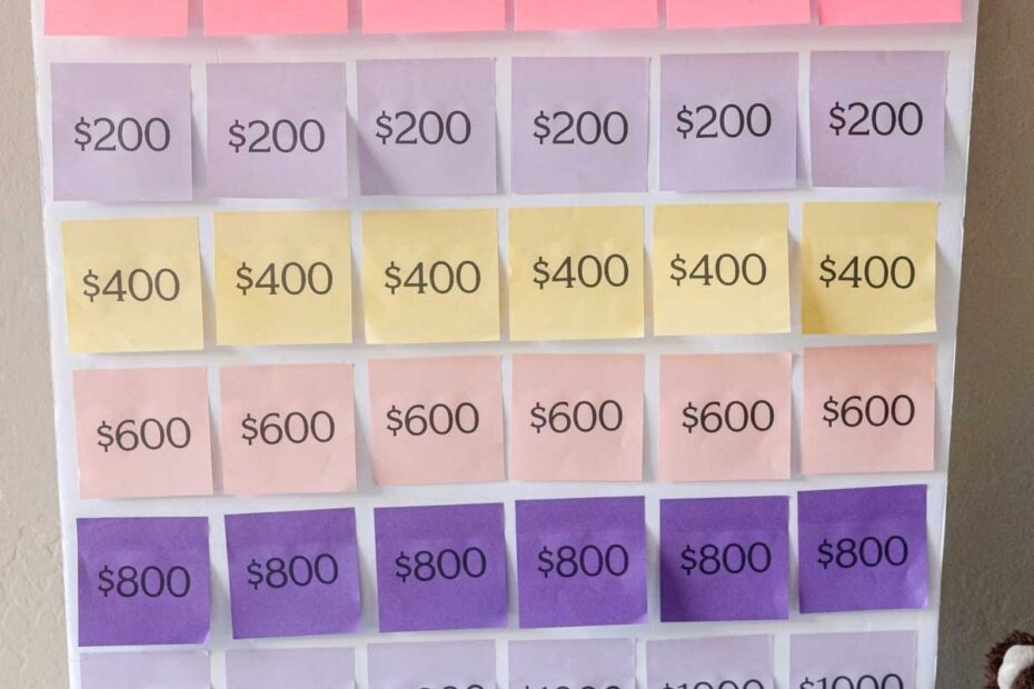 Free Printable Baby Shower Jeopardy Game Play Party Plan