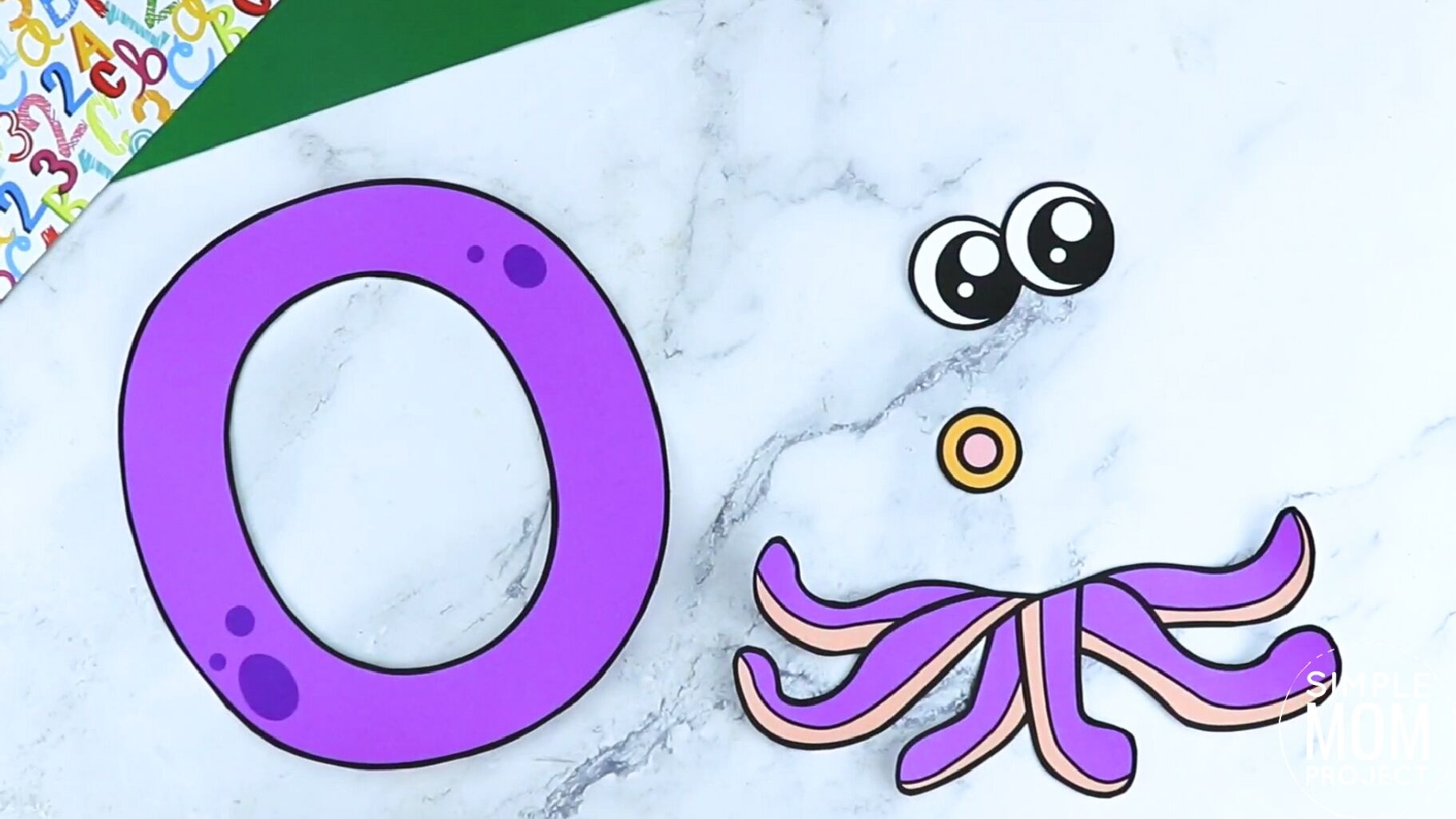 printable letter o craft template