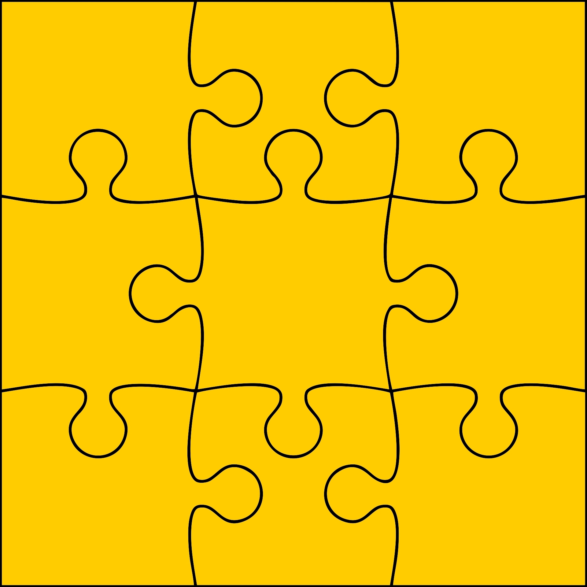 blank puzzle pieces template pdf