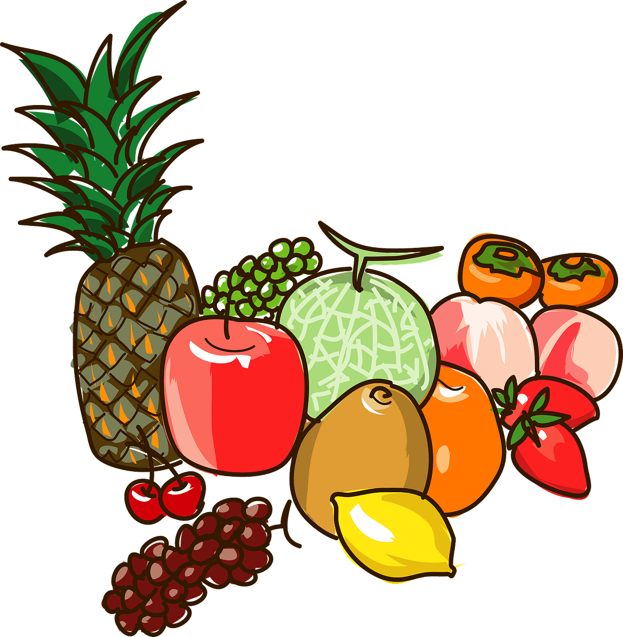 Fruit Free Vector Clipart Images On Creazilla