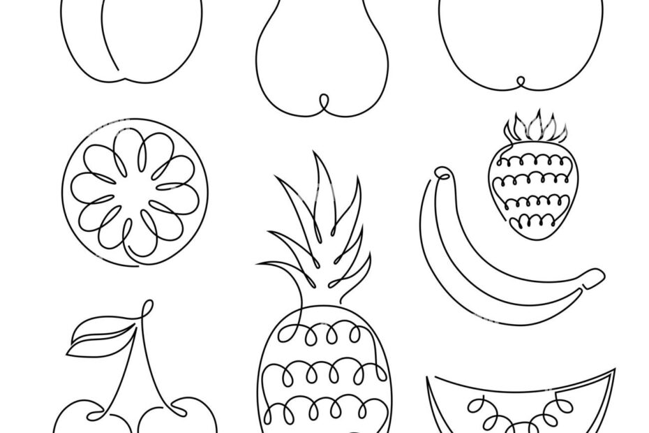 Fruits Pineapple Black And White Stock Photos U0026 Images Alamy