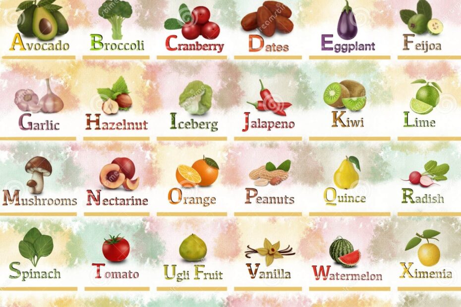 Fruits Vegetables Alphabetical Order Stock Photos Free U0026 Royalty Free Stock Photos From Dreamstime