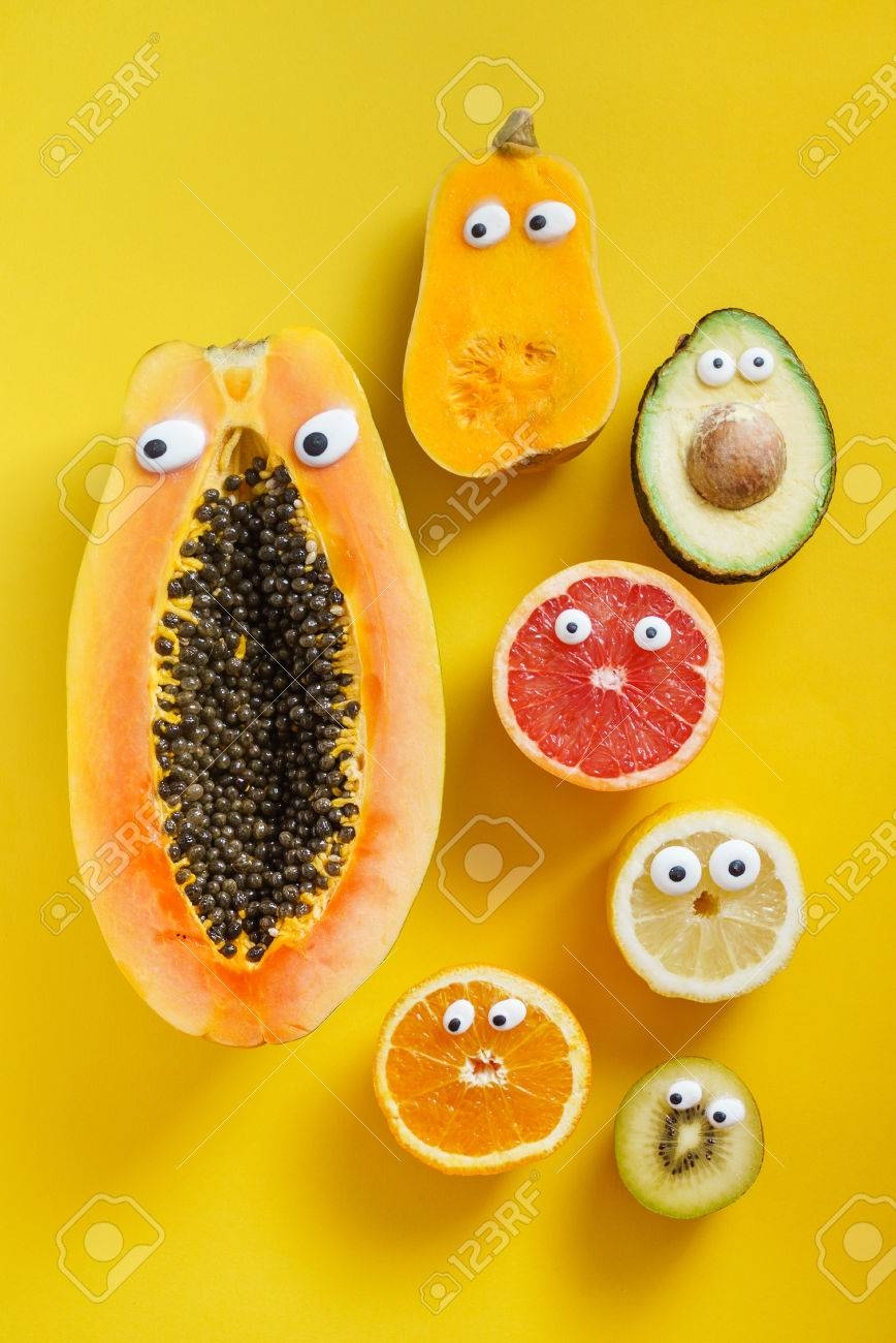 Funny Fruits And Vegetables Stock Photo Picture And Royalty Free Image Image 81517644 