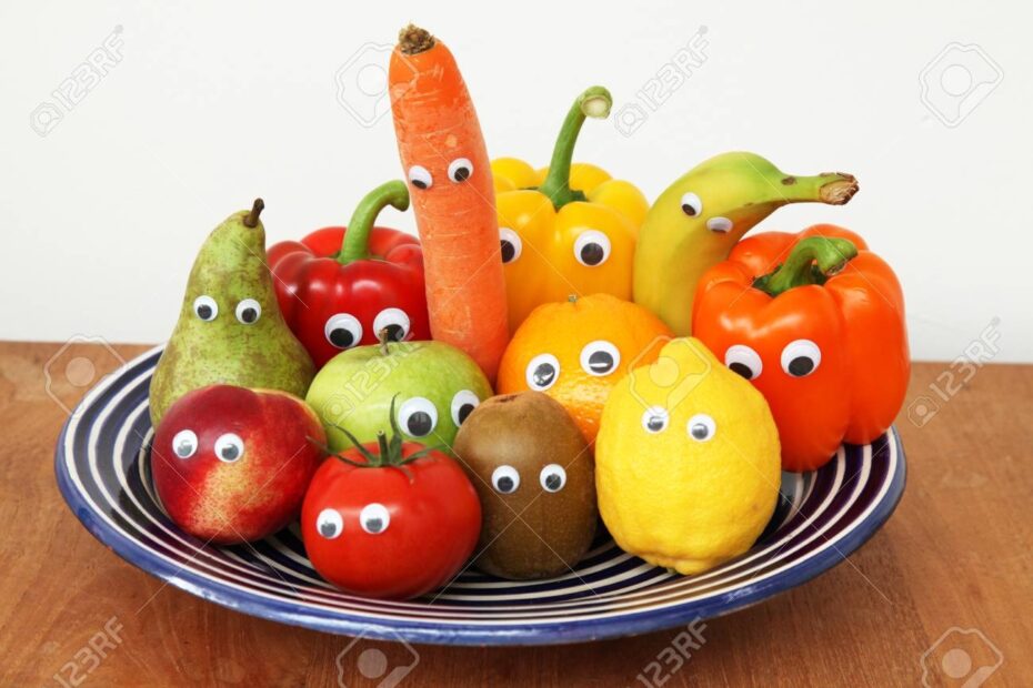 Funny Fruits Vegetables Stock Photo Picture And Royalty Free Image Image 114627037