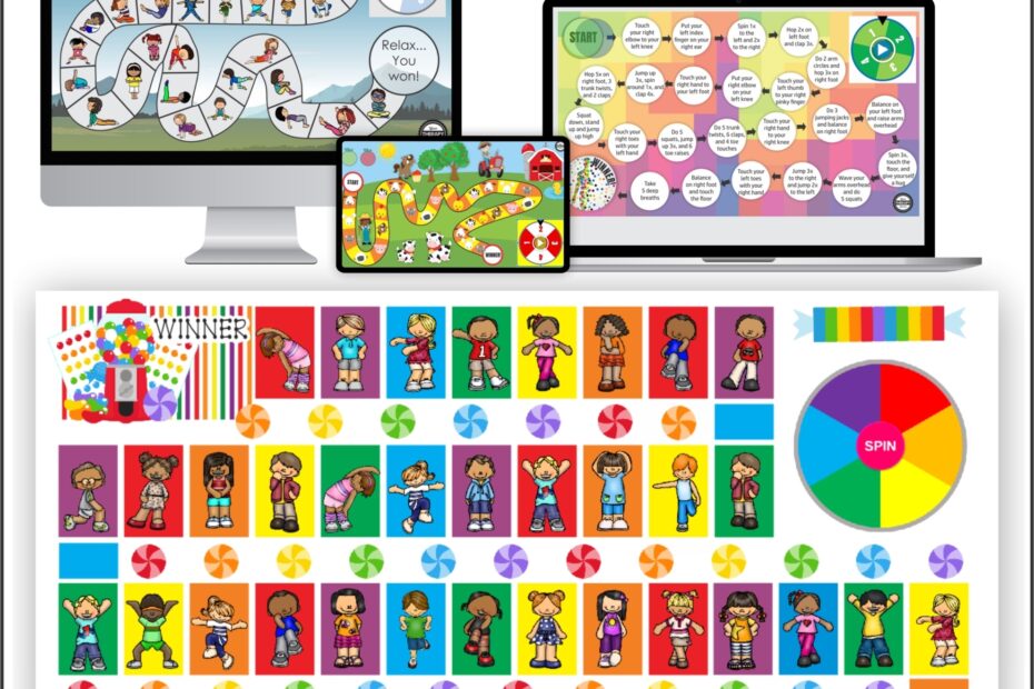 Game Board Printable FREE Your Therapy Source